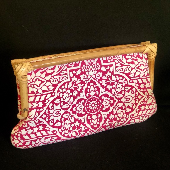 Donna Dixon Handbags - Donna Dixon Tropical Preppy Clutch